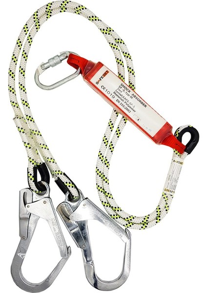 Çift Kollu Şok Emicili Lanyard