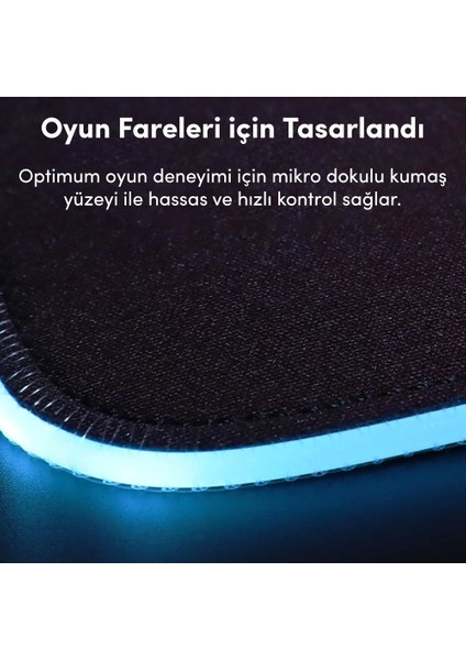 Spire 80x30cm RGB Gaming Oyuncu Mousepad