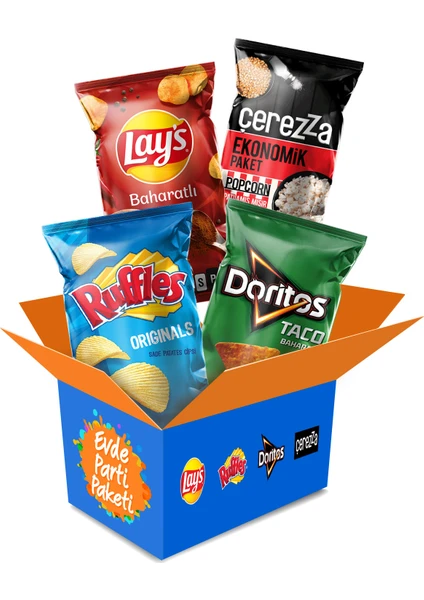 Doritos Lay's Çerezza Evde Parti Paketi