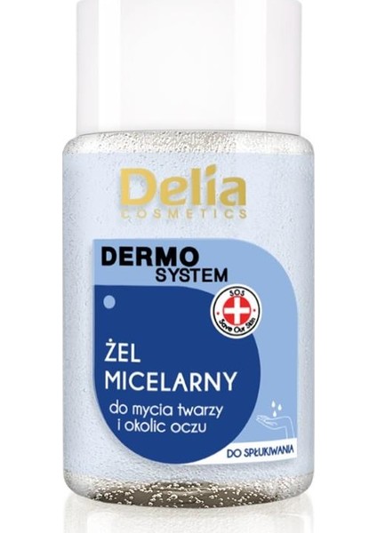 Mini Yüz Yıkama Jeli 50 ml Dermo System Micellar Gel