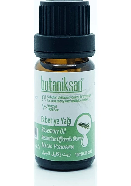 Biberiye Yağı 10ML Distilasyon, Saf, Doğal, Katkısız