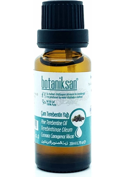 Çamterebentin Yağı 20ML Distilasyon, Saf, Doğal, Katkısız