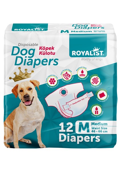 Köpek Külodu Medium 12 Li