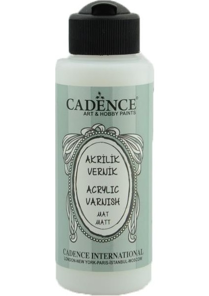 Akrilik Vernik 120 ml Mat