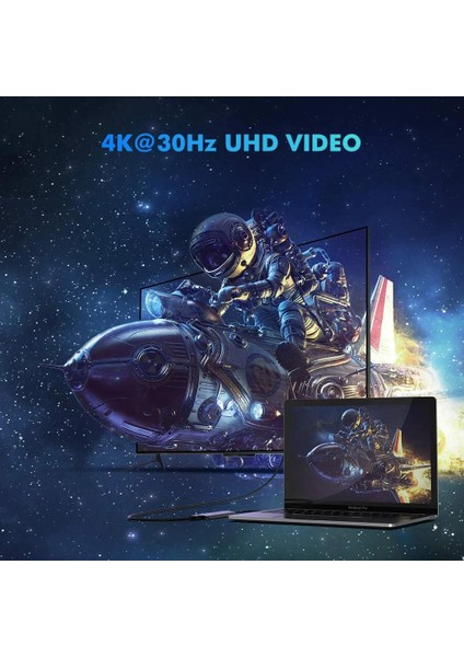 Type-C USB Çoklayıcı ve HDMI Dönüştürücü Adaptör modelleri