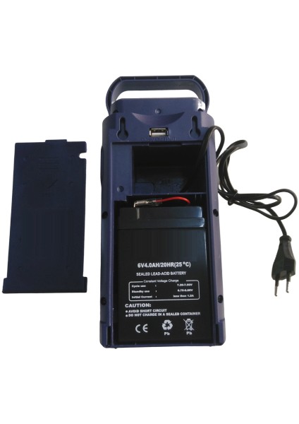 18 Ledli Şarjlı Telefon Şarj Eden Işıldak YM-6045
