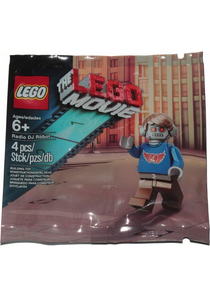 Movie 5002203 Radio Dj Robot Polybag