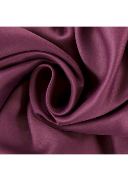 Hazır Karartma Blackout Pilesiz Fon Perde Mürdüm 80 x 250 cm