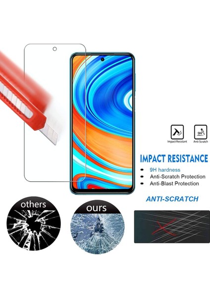 Xiaomi Redmi Note 9S / Note 9 Pro Tamperli Kırılmaz Cam Ekran Koruyucu fiyatları