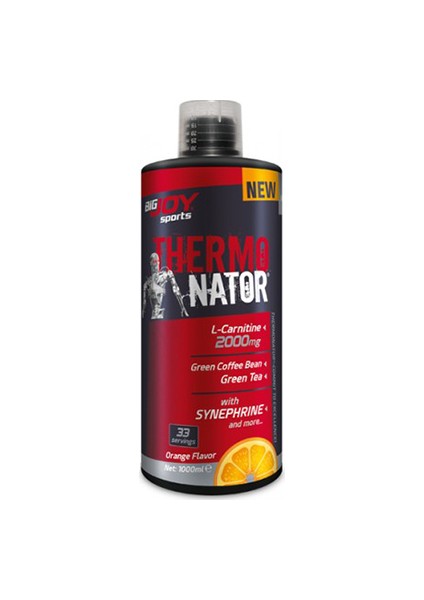 Bigjoy Sports Terminatör  Termojenik Kafein Portakal Aroma 1000ml