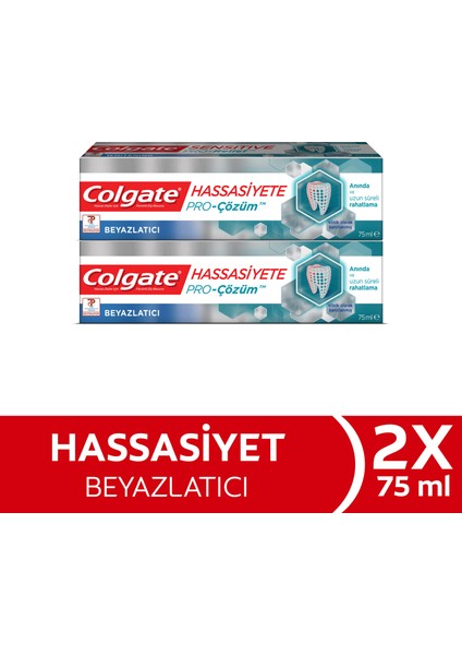 Hassasiyete Pro Çözüm Diş Macunu 75 ml x 2 Adet