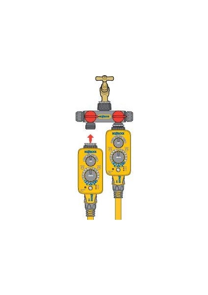 2252H Çift Yönlü Vanalı Musluk Bağlantısı  1/2" - 3/4" - 1"