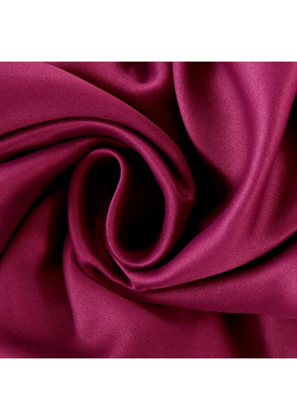 Hazır Karartma Blackout Pilesiz Fon Perde Vişne 80 x 250 cm
