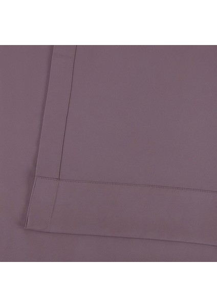 Hazır Karartma Blackout Pilesiz Fon Perde Gül Kurusu 80 x 250 cm