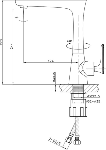 FM-K0115 Siyah Mutfak Bataryası