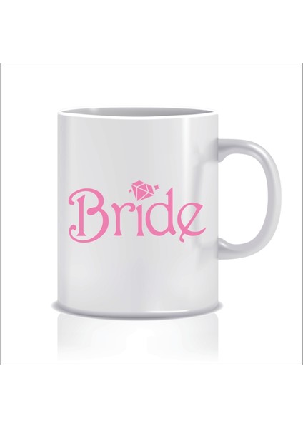Bride Tasarım Kupa Bardak