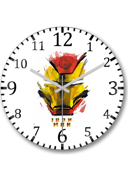 Fight Club Duvar Saati Bombeli Gerçek Cam