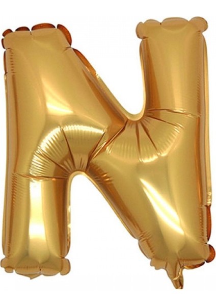 N Gold Harf Folyo Balon 90 cm