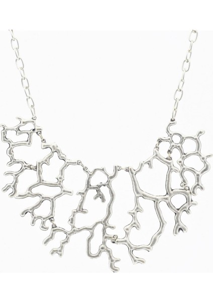 Kadın Antik Gümüş Kaplama Ağaç Kolye fiyatları