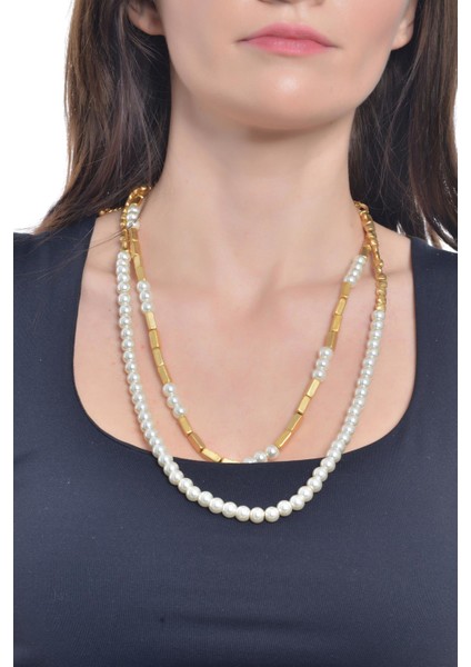 Kadın Tasarım Kombin Kolye