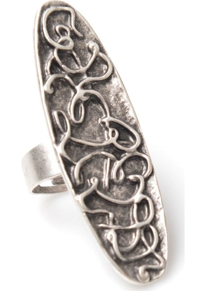 Kadın Antik Gümüş Kaplama Yüzük modelleri