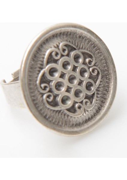 Kadın Antik Gümüş Kaplama Petek Yüzük fiyatları