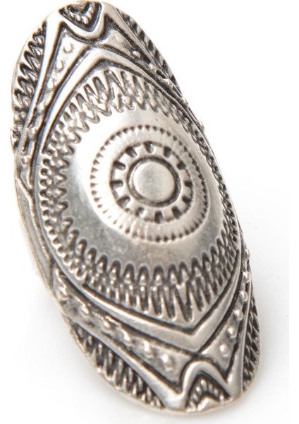 Kadın Antik Gümüş Kaplama Bohem Yüzük fiyatları