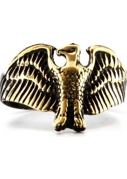 Erkek Bronze kartal Yüzük