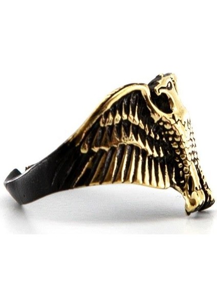 Erkek Bronze kartal Yüzük