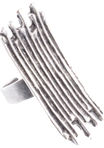 Kadın Antik Gümüş Kaplama Bohem Yüzük modelleri