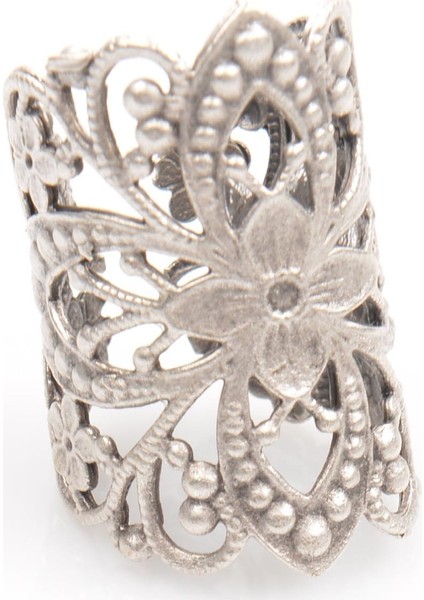 Kadın Antik Gümüş Kaplama Yüzük modelleri