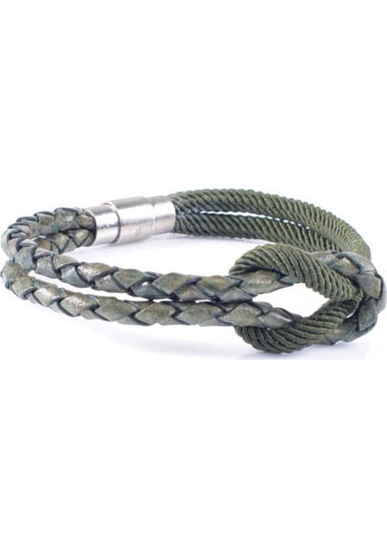 Erkek Yeşil Kombin Bileklik modelleri