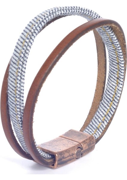 Erkek Kombin Deri Bileklik fiyatları