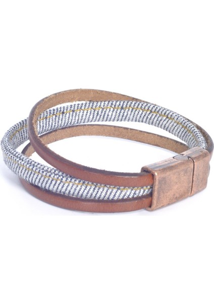 Erkek Kombin Deri Bileklik modelleri