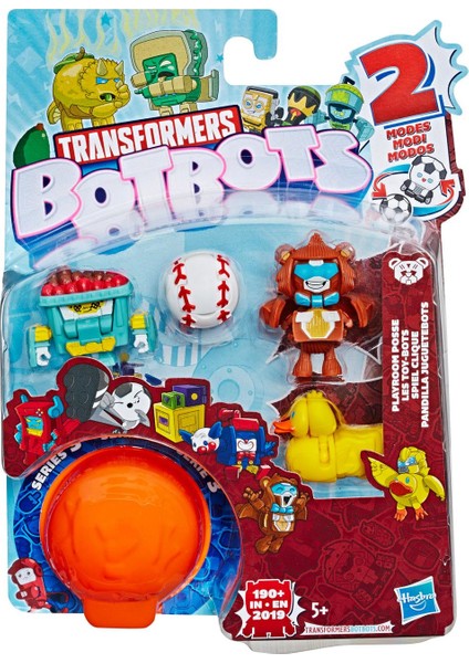 Hasbro Transformers Botbots 5'li Paket - Oyun Odası Ekibi modelleri