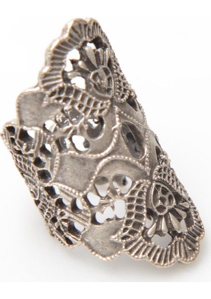 Kadın Antik Gümüş Kaplama Yüzük modelleri