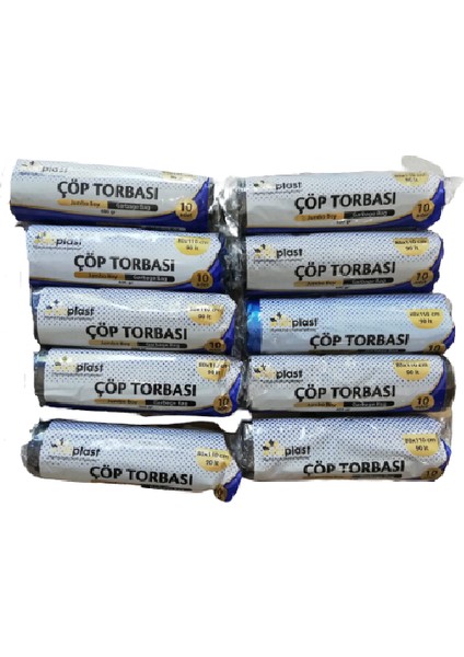Çöp Torbası Jumbo Boy 1 Paket 400 gr 10 Paket