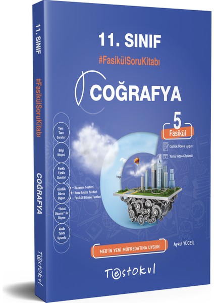 Test Okul Yayınları 11. Sınıf Coğrafya Fasikül Soru Kitabı