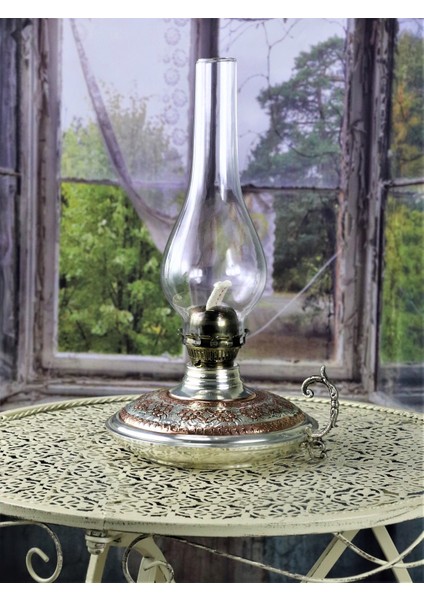 Miray Yassı Bakır Gaz Lambası