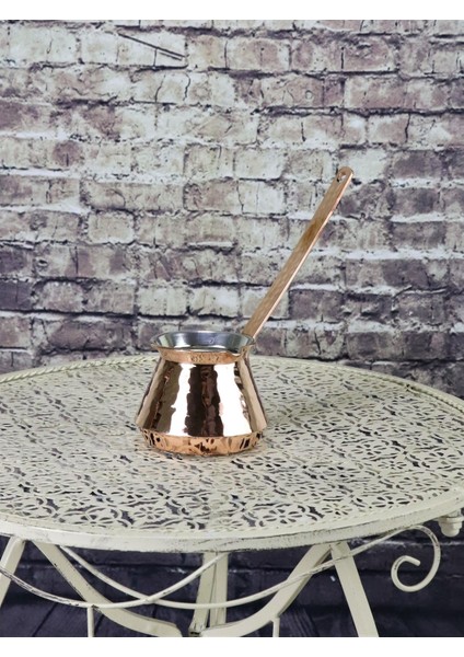 Kalın Dövme Topak Bakır Cezve 4 Fincanlık fiyatları
