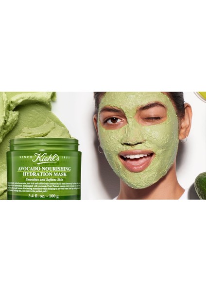 Avocado Nourishing Hydration Mask 100G - Cildi Besleyen ve Nemlendiren Avokado Yüz Maskesi