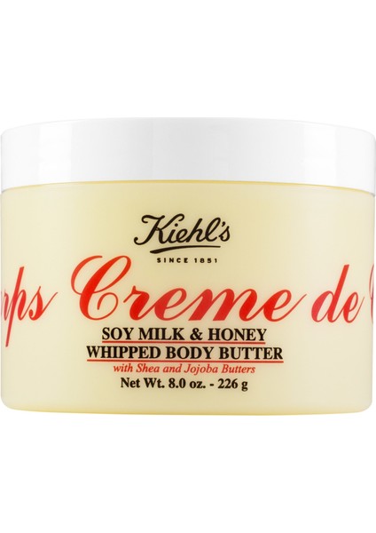 Creme De Corps Whipped - Soya Sütü ve Balla Çırpılmış Vücut Nemlendiricisi 226G