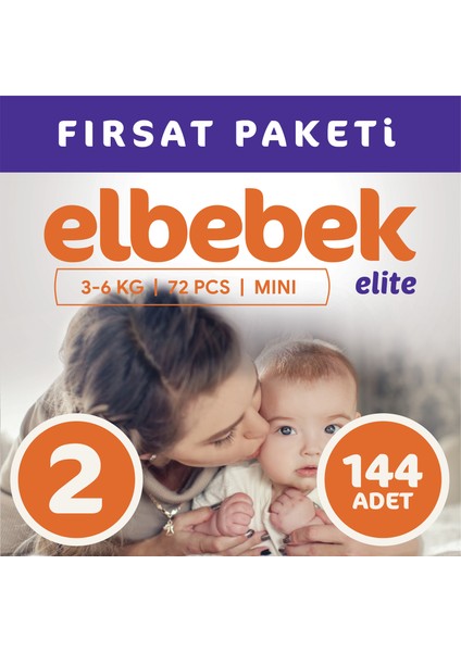 Bebek Bezi 2 Numara Mini 144 Adet