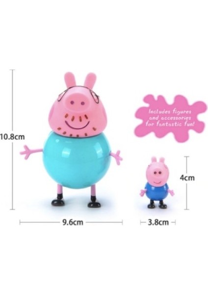 Peppa Pig Family Figürleri