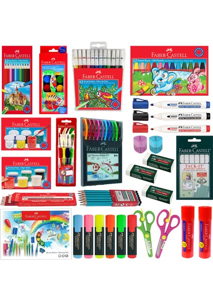 Okul Ögrenci Kirtasiye Boya Seti OFISINN-037