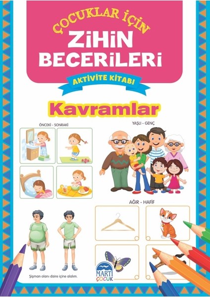 Kavramlar / Zihin Becerileri Aktivite Kitabı