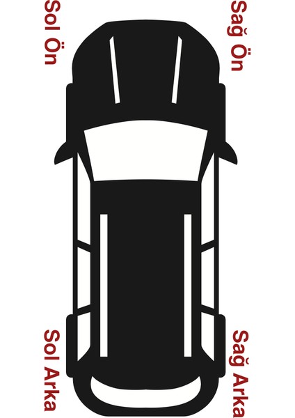 Alpha Auto Part Skoda Octavia Arka Stop Sağ Lamba Camı