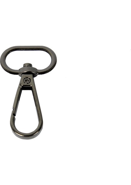 Makrome Anahtarlık ve Çanta Kancası Oval İç Çap: 2 cm 6'lı
