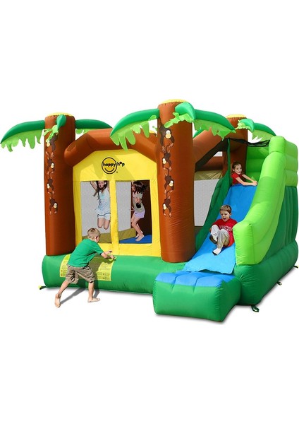 Kaydıraklı Şişme Orman Oyun Evi modelleri