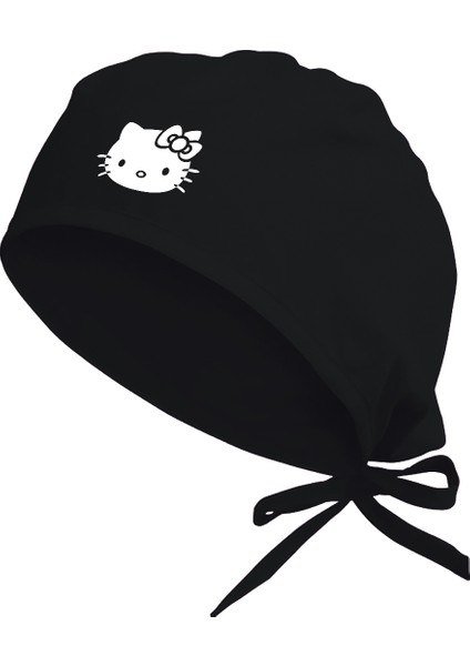 Hello Kitty Cerrahi Bone Siyah